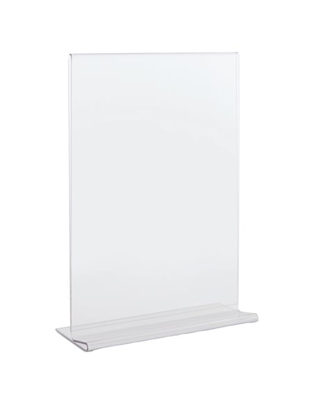 Display con base a T A5 - 15x21cm Lebez 80995