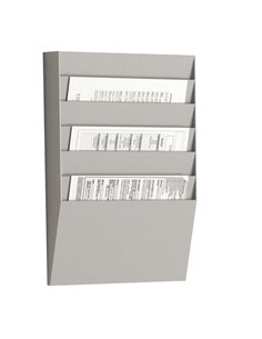 Portadepliant a 6 tasche A4 orizzontali Wall Organizers Paperflow K500002 PAPERFLOW PORTADEPLIANT DA PARETE
