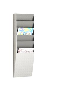 Portadepliant a 6 tasche A4 verticali Wall Organizers Paperflow K500004 PAPERFLOW PORTADEPLIANT DA PARETE
