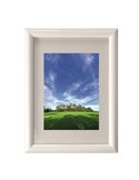 Cornice in legno e crilex A4 bianco Methodo K990102