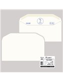 500 busteKAMI GOMMATE bianca carta riciclataFSC®s/finestra 110x230mm 100gr Pigna 0250001AM