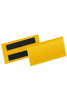 50 buste identificazione magnetiche 100x38mm art.1741 Giallo DURABLE 1741-04 DURABLE BUSTE PER IDENTIFICAZIONE E LEGGII