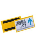 50 buste identificazione magnetiche 150x67mm art.1742 Giallo DURABLE 1742-04