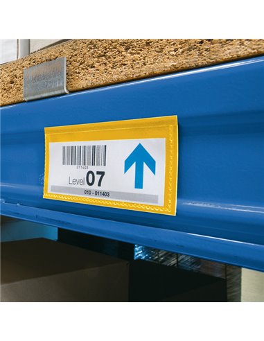 50 buste identificazione magnetiche 150x67mm art.1742 Giallo DURABLE 1742-04 DURABLE BUSTE PER IDENTIFICAZIONE E LEGGII