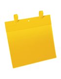 50 buste identificazione con fascette 297x210mm(A4-ORIZ.)ART.1751 GialloDURABLE 1751-04