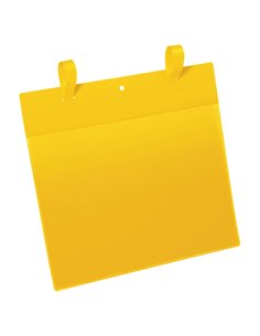50 buste identificazione con fascette 297x210mm(A4-ORIZ.)ART.1751 GialloDURABLE 1751-04 DURABLE BUSTE PER IDENTIFICAZIONE E L...
