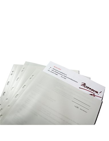 10 Buste con foratura universale per documenti riservati ATLA PRIVACY Sei rota 662230