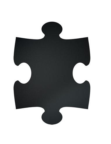 Set 6 Lavagne XXL Puzzle 40x29,6cm da parete Securit FB-PUZZLE