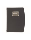 PortamenU' A5-18x23,5cm Nero RIO con 1 INSERTO DOPPIO MC-RCA5-BL
