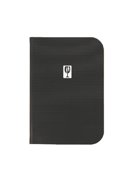 Porta MenU' A4-31,5x24cm Nero Essential MC-ESA4-BL SECURIT PORTA MENU' e ACCESSORI