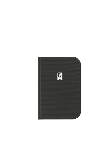 Porta MenU' A5-23,7x17,2cm Nero Essential MC-ESA5-BL