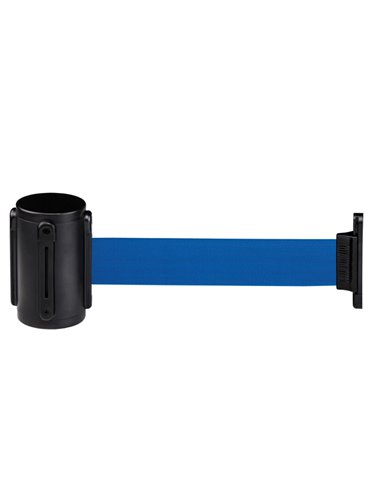 Segnapercorso murale Nero con nastro 200cm Blu Alfa Mural 103392