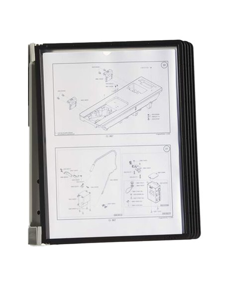 Leggio Vario Magnet Wall 5 pannelli Durable 5914-01 DURABLE LEGGII