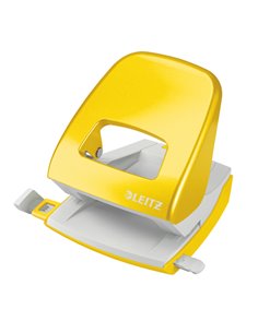 Perforatore 2 fori 5008 WOW giallo max 30fg LEITZ 50081216 LEITZ PERFORATORI