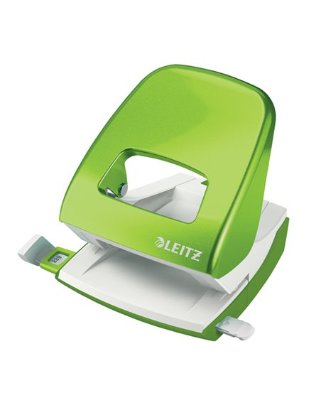 Perforatore 2 fori 5008 WOW verde lime max 30fg LEITZ 50081254 LEITZ PERFORATORI