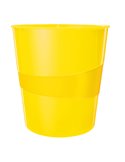 Cestino gettacarte WOW giallo 15LT LEITZ 52781016