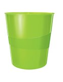 Cestino gettacarte WOW verde lime 15LT LEITZ 52781054