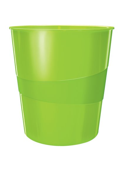 Cestino gettacarte WOW verde lime 15LT LEITZ 52781054 LEITZ CESTINI GETTACARTE
