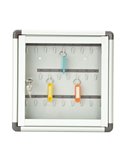 Bacheca murale portachiavi 30X30cm - 25 POSTI Metalplus 2184/0