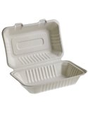 50 Vaschette Sandwich box 23x15x8cm Take away BIO Leone Q2023.F