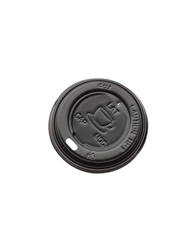 1000 Tappo in PS nero per bicchiere da 115ml Leone H0740 LEONE BICCHIERI E CANNUCCE MONOUSO