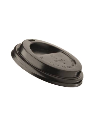 1000 Tappo in PS nero per bicchiere da 240ml Leone H0741 LEONE BICCHIERI E CANNUCCE MONOUSO