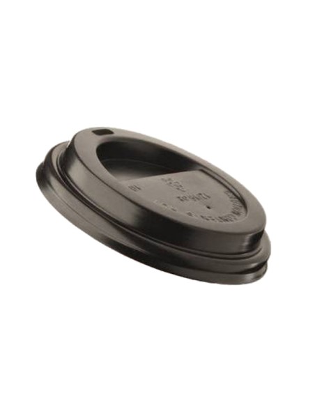 1000 Tappo in PS nero per bicchiere da 240ml Leone H0741 LEONE BICCHIERI E CANNUCCE MONOUSO