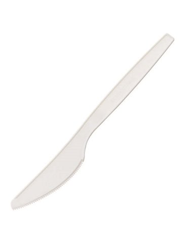 50 Coltello in CPLA 16 cm bianco Leone Q2040.S