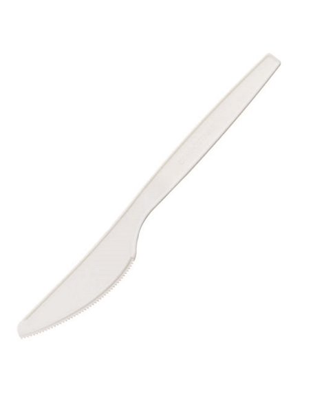 50 Coltello in CPLA 16 cm bianco Leone Q2040.S