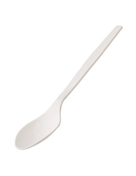 50 Cucchiaio in CPLA 16 cm bianco Leone Q2042.S LEONE POSATE MONOUSO