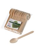 48 Cucchiai in legno 16cm Leone Q1012