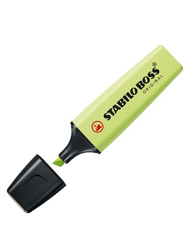 Evidenziatore Stabilo Boss pastel verde lime 70/133 70/133