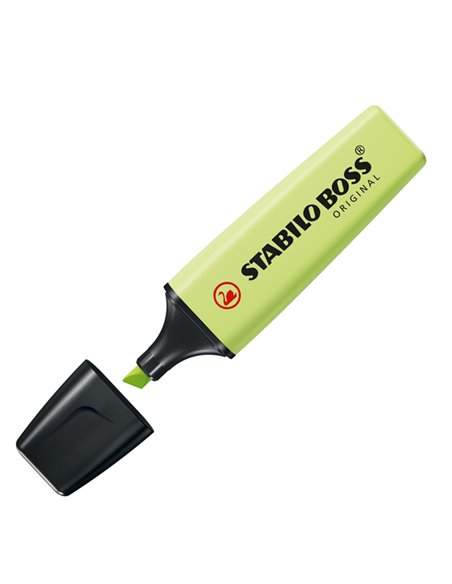 Evidenziatore Stabilo Boss pastel verde lime 70/133 70/133