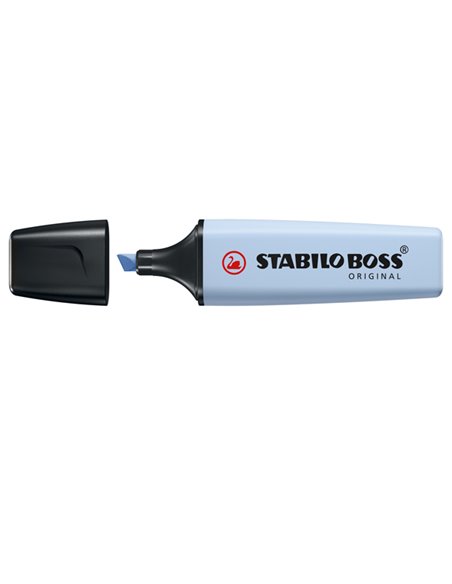 Astuccio 4 evidenziatori Stabilo Boss pastel lime/ciliegio/ghiaccio/corallo 70/4-3