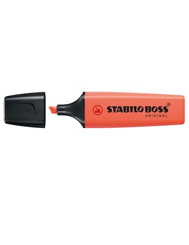 Astuccio 4 evidenziatori Stabilo Boss pastel lime/ciliegio/ghiaccio/corallo 70/4-3