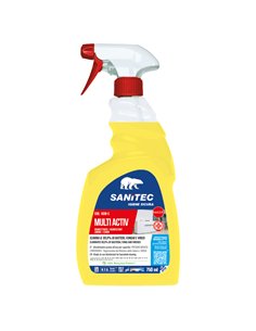 Sgrassatore Disinfettante Multi Activ 750ml Limone Sanitec 1838-S