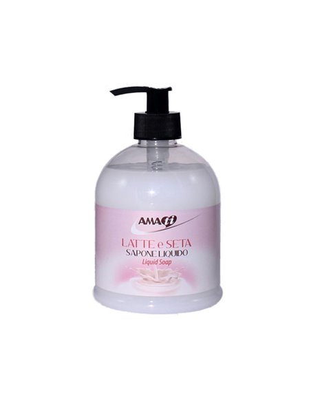 Sapone liquido in dispenser 500ml LatteSeta 112306001196