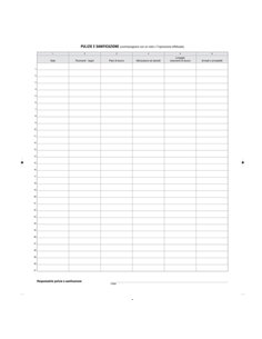Registro pulizia e sanificazione in azienda 40 pagine F.to 31X24,5 E2431 Edipro E2431