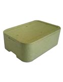 Cassa termica in polistirolo espanso per il trasporto alimenti 59,4x41,5cm H18,5 42010010