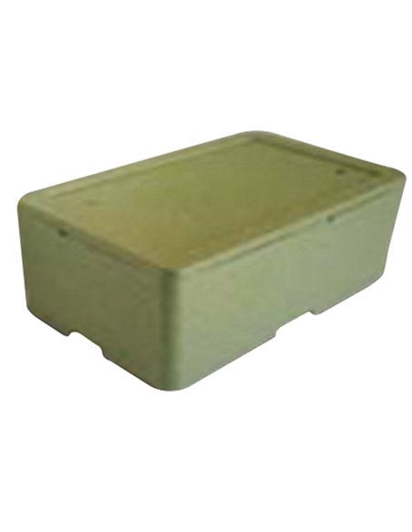 Cassa termica in polistirolo espanso per il trasporto alimenti 57,8x37,4cm H21,1 42010007 Cuki Professional CONTENITORI PER A...