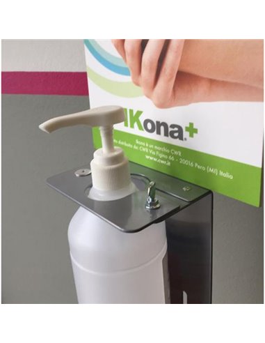 Piantana da terra con supporto per dispenser regolabile CM. 140 H 12520