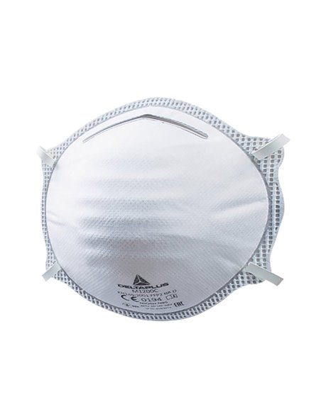 Mascherina FFP2 M1200 Deltaplus M1200C DELTAPLUS DPI PER LE VIE RESPIRATORIE