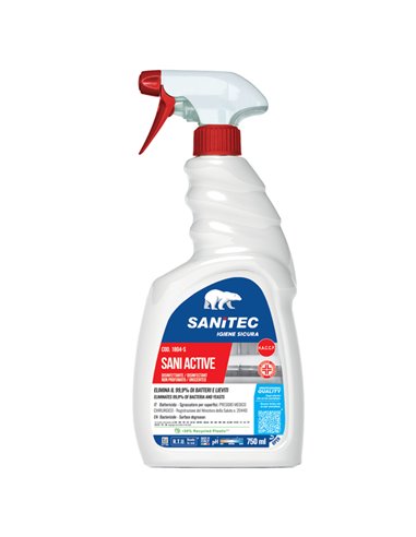 Disinfettante sgrassatore Sani Active 750ml 1804-S Sanitec DETERGENTI-DETERSIVI PER PULIZIA