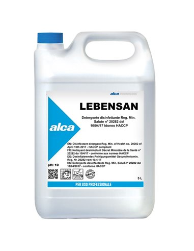Disinfettante Lebensan tanica 5L Alca ALC1065 ALCA DETERGENTI-DETERSIVI PER PULIZIA
