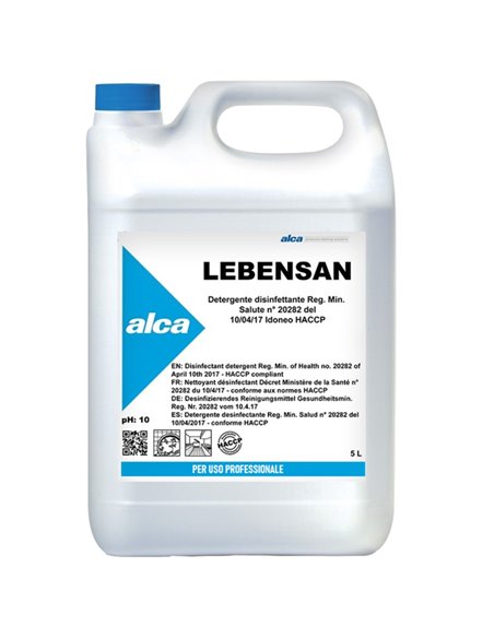 Disinfettante Lebensan tanica 5L Alca ALC1065 ALCA DETERGENTI-DETERSIVI PER PULIZIA