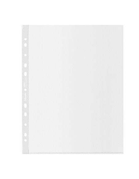 50 buste perforate riciclate 100 f.to 22x30cm antiriflesso Office Esselte 627502 ESSELTE BUSTE A PERFORAZIONE UNIVERSALE