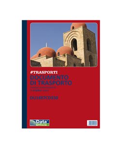 Blocco DDT 33/33/33copie autor. 29,7x21,5cm DU1687CD330 DU1687CD330 DATA UFFICIO MAGAZZINO-TRASPORTI