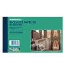 Blocco ricevute/fatture affitto 50/50copie autor. 10x16,8cm DU1612C0000 DU1612C0000
