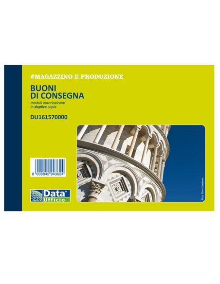 Blocco buoni di consegna 50/50copie autor. 11,5x16,5cm DU161570000 DU161570000