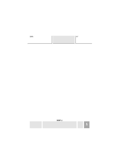 Blocco comande 25/25copie autor. 16,8x10cm DU161870000 DU161870000